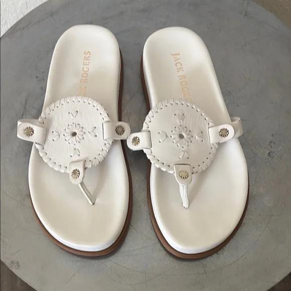 Comfy Jack Roger’s size 8 white - Picture 1 of 4